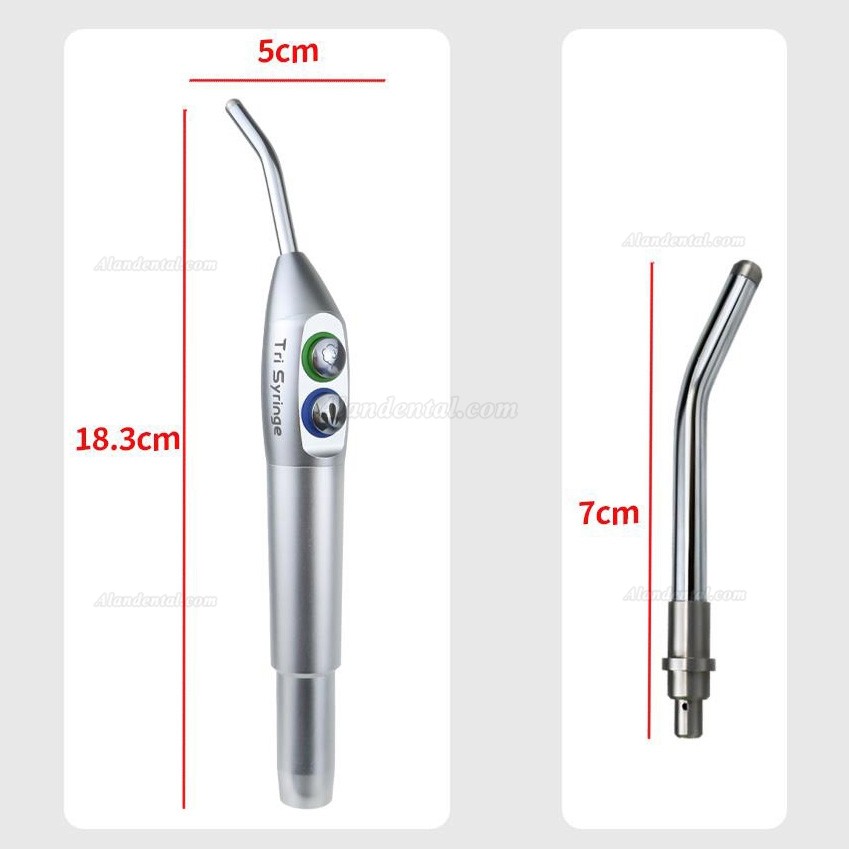 Dental Three-tube Sprayer Three-way Air Spray Handpiece